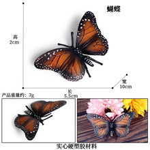 Load image into Gallery viewer, Simulated Insect Animal Figurine Model Spider Grasshopper Butterfly Snail Action Figure Scene Decoration Kids Collect Toys Gifts