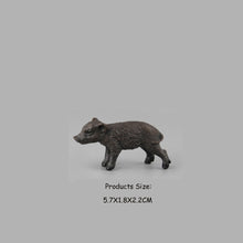 Load image into Gallery viewer, Simulated wild boar Pig Model Farm Animal Pig Family Set Figurines Action Figure Educational Toys for kids Home Decor