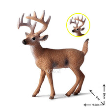 Load image into Gallery viewer, Simulation Forest Deer Figurines Moose,Elk,reindeer,Alpaca,Sika deer Action Figures Animal Model Decoration Cake Toppers Toys