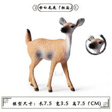 Load image into Gallery viewer, Simulation Forest Deer Figurines Moose,Elk,reindeer,Alpaca,Sika deer Action Figures Animal Model Decoration Cake Toppers Toys