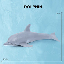 Load image into Gallery viewer, Simulation Marine Sea Life Whale Figurines Shark Cachalot Action Figures Ocean Animal Model Dolphin Hammerhead Educational Toys
