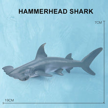 Load image into Gallery viewer, Simulation Marine Sea Life Whale Figurines Shark Cachalot Action Figures Ocean Animal Model Dolphin Hammerhead Educational Toys