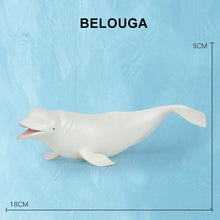 Load image into Gallery viewer, Simulation Marine Sea Life Whale Figurines Shark Cachalot Action Figures Ocean Animal Model Dolphin Hammerhead Educational Toys
