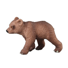 Load image into Gallery viewer, Simulation of wild animal model bear toy children baby brown bear fun toy figure home decorations collection enthusiasts