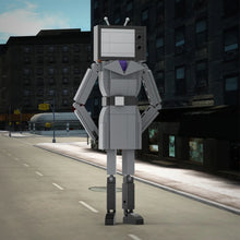 Load image into Gallery viewer, Skibidi Toilet Mecha Titan TV Man & TV Woman Building Blocks Toys Suit for Children’s Christmas Gifts