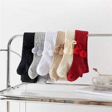 Load image into Gallery viewer, Soft Cotton Baby Tights Autumn Winter Warm Elastic Newborn Pantyhose For Baby Girl Solid Color Children Tights