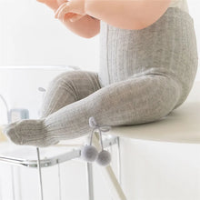 Load image into Gallery viewer, Soft Cotton Baby Tights Autumn Winter Warm Elastic Newborn Pantyhose For Baby Girl Solid Color Children Tights