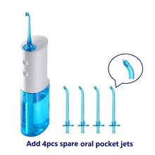 Load image into Gallery viewer, Portable Oral Irrigator USB Rechargeable Dental Water Flosser Stable Water Flow IPX7 Waterproof Bathroom Teeth Cleaner 0ral irrigator