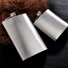 Load image into Gallery viewer, Stainless Steel Hip Liquor Flask Whiskey Alcohol Pocket Wine Bottle CLH@8
