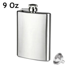 Load image into Gallery viewer, Stainless Steel Hip Liquor Flask Whiskey Alcohol Pocket Wine Bottle CLH@8