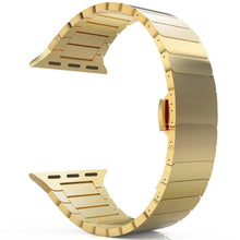 Load image into Gallery viewer, Stainless Steel strap for Apple Watch band 44mm 40mm iWatch band 42mm/38mm Butterfly Metal Bracelet Apple watch serie 5 4 3 se 6