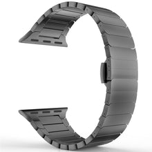 Load image into Gallery viewer, Stainless Steel strap for Apple Watch band 44mm 40mm iWatch band 42mm/38mm Butterfly Metal Bracelet Apple watch serie 5 4 3 se 6