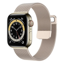 Load image into Gallery viewer, Strap For Apple watch Band 44mm 40mm 38mm 42mm 44 mm Accessorie Magnetic Loop Metal smartwatch bracelet iWatch serie 3 4 5 6 se