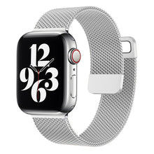 Load image into Gallery viewer, Strap For Apple watch Band 44mm 40mm 38mm 42mm 44 mm Accessorie Magnetic Loop Metal smartwatch bracelet iWatch serie 3 4 5 6 se