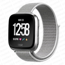 Load image into Gallery viewer, Strap for Fitbit Versa 2 band correa Smart watch replacment Watchband Nylon Loop Bracelet correa Fitbit Versa 2/Fitbit Libe band
