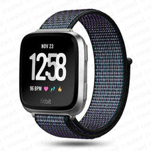 Load image into Gallery viewer, Strap for Fitbit Versa 2 band correa Smart watch replacment Watchband Nylon Loop Bracelet correa Fitbit Versa 2/Fitbit Libe band