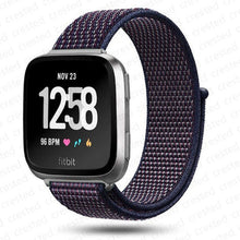 Load image into Gallery viewer, Strap for Fitbit Versa 2 band correa Smart watch replacment Watchband Nylon Loop Bracelet correa Fitbit Versa 2/Fitbit Libe band