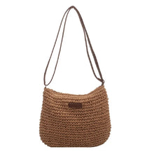 Load image into Gallery viewer, Summer Straw Crossbody Bag 2024 Ladies Beach Holiday Woven Totes Casual Bag Women Shoulder Handbags Messenger Purse Shopping Bag