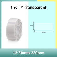 Load image into Gallery viewer, Label Paper Waterproof Anti-Oil Printing Label Price Label Pure Color Scratch-Resistant Label Sticker Paper Only for E10
