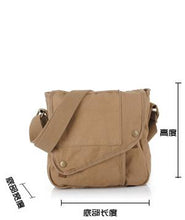 Load image into Gallery viewer, Men's wear-resistant canvas messenger bag for outdoor travel