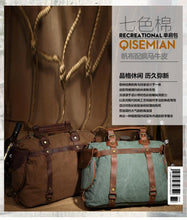 Load image into Gallery viewer, Men's sports outdoor canvas camera bag