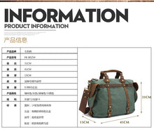 Load image into Gallery viewer, Men's sports outdoor canvas camera bag