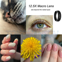 Load image into Gallery viewer, TOKOHANSUN Phone Lens Kit 0.45x Super Wide Angle & 12.5x Super Macro Lens HD Camera Lentes for iPhone 6S 7 Xiaomi All Cellphone