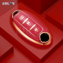 Load image into Gallery viewer, TPU Car Remote Key Case Cover Shell For Nissan Qashqai X-Trail T31 T32 Juke J10 J11 Tiida Altima Pathfinder Kicks For Infiniti