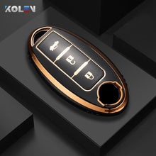 Load image into Gallery viewer, TPU Car Remote Key Case Cover Shell For Nissan Qashqai X-Trail T31 T32 Juke J10 J11 Tiida Altima Pathfinder Kicks For Infiniti