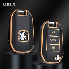 Load image into Gallery viewer, TPU Car Remote Key Case Cover Shell For Peugeot 208 107 206 306 307 308 2008 3008 4008 5008 RCZ Citroen C1 C2 C3 C4 C5 CACTUS C8