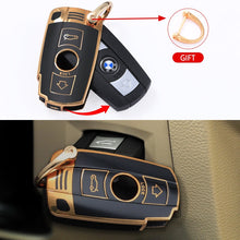 Load image into Gallery viewer, TPU Car Smart Key Case Cover Fob For BMW E60 E61 E70 E81 E87 E90 E91 E92 X1 X5 X3 1 3 5 6 Series Z4 Protector Shell Accessories