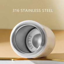 Load image into Gallery viewer, Tea Infuser Vacuum Flask 300ml Insulated Cup 316 Stainless Steel Tumbler Thermos Bottle Travel Coffee Mug Termo Acero Inoxidable