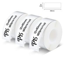 Load image into Gallery viewer, Thermal Label Printer P15 Similar as D11 D110 D101 Labeling Machine Wireless Bluetooth Label Maker or 3PK Adhesive Label Tape