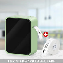 Load image into Gallery viewer, Thermal Label Printer P15 Similar as D11 D110 D101 Labeling Machine Wireless Bluetooth Label Maker or 3PK Adhesive Label Tape
