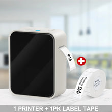 Load image into Gallery viewer, Thermal Label Printer P15 Similar as D11 D110 D101 Labeling Machine Wireless Bluetooth Label Maker or 3PK Adhesive Label Tape