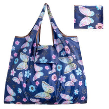 Load image into Gallery viewer, Thick Nylon Large Tote ECO Reusable Polyester Portable Shoulder Women's Handbags Folding Pouch Shopping Bag Storage