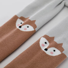 Load image into Gallery viewer, Toddler Cotton Winter Pantyhose Girl boy kids children Cute Tights Newborn Baby Infant Thermal Terry Thick Warm Cartoon Fox Pant