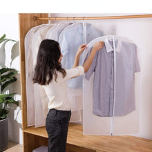 Load image into Gallery viewer, Top Clothes Hanging Garment Dress Clothes Suit Coat Dust Cover Home Storage Bag Pouch Case Organizer Wardrobe Hanging Clothing