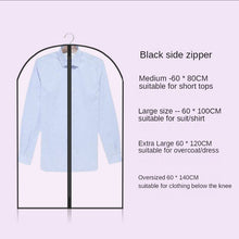Load image into Gallery viewer, 3pcs Top Clothes Hanging Garment Dress Clothes Suit Coat Dust Cover Home Storage Bag Pouch Case Organizer Wardrobe Hanging Clothing
