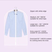 Load image into Gallery viewer, 3pcs Top Clothes Hanging Garment Dress Clothes Suit Coat Dust Cover Home Storage Bag Pouch Case Organizer Wardrobe Hanging Clothing