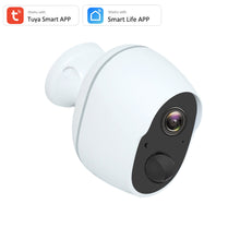Load image into Gallery viewer, Tuya Smart Leven 5200mAh Oplaadbare Batterij IP65 Outdoor Draadloze WIFI 1080P IP Surveillance Sirene Batterij Camera Alexa Google