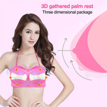 Load image into Gallery viewer, USB Charging Electric Breast Massage Bra Vibration Chest Massager Growth Enlargement Enhancer Breast Heating Stimulator Machine
