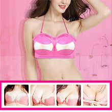 Load image into Gallery viewer, USB Charging Electric Breast Massage Bra Vibration Chest Massager Growth Enlargement Enhancer Breast Heating Stimulator Machine