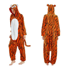 Load image into Gallery viewer, Unicorn Cat Onesies Adults Animal Stitch Totoro Onesie Women Men Couple Winter Pajamas Suit Sleepwear Costumes Homewear