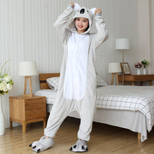 Load image into Gallery viewer, Unicorn Cat Onesies Adults Animal Stitch Totoro Onesie Women Men Couple Winter Pajamas Suit Sleepwear Costumes Homewear