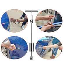 Load image into Gallery viewer, Universal Car Dent Puller Metal T Dent Repair Tool Auto Repair Sheet Metal Kit Slide Hammer Reverse Hammer Glue +18pcs Glue Pull