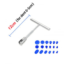 Load image into Gallery viewer, Universal Car Dent Puller Metal T Dent Repair Tool Auto Repair Sheet Metal Kit Slide Hammer Reverse Hammer Glue +18pcs Glue Pull