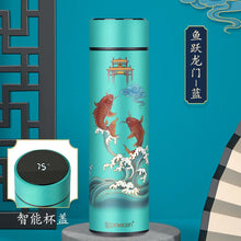 Load image into Gallery viewer, Vacuum Intelligent Thermos Water Bottle Chinese Style Temperature Display Digital Thermal Cup For Coffee Tea Preservation 500 ml