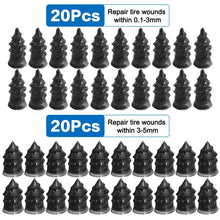 Load image into Gallery viewer, Vacuum Tyre Repair Nail for Motorcycle Car Trucks Scooter Bike Tire Puncture Repair Universal Tubeless Rubber Nails