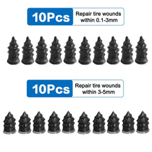 Load image into Gallery viewer, Vacuum Tyre Repair Nail for Motorcycle Car Trucks Scooter Bike Tire Puncture Repair Universal Tubeless Rubber Nails